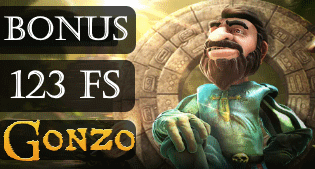 Gonzo cazino bonus 123 Fs